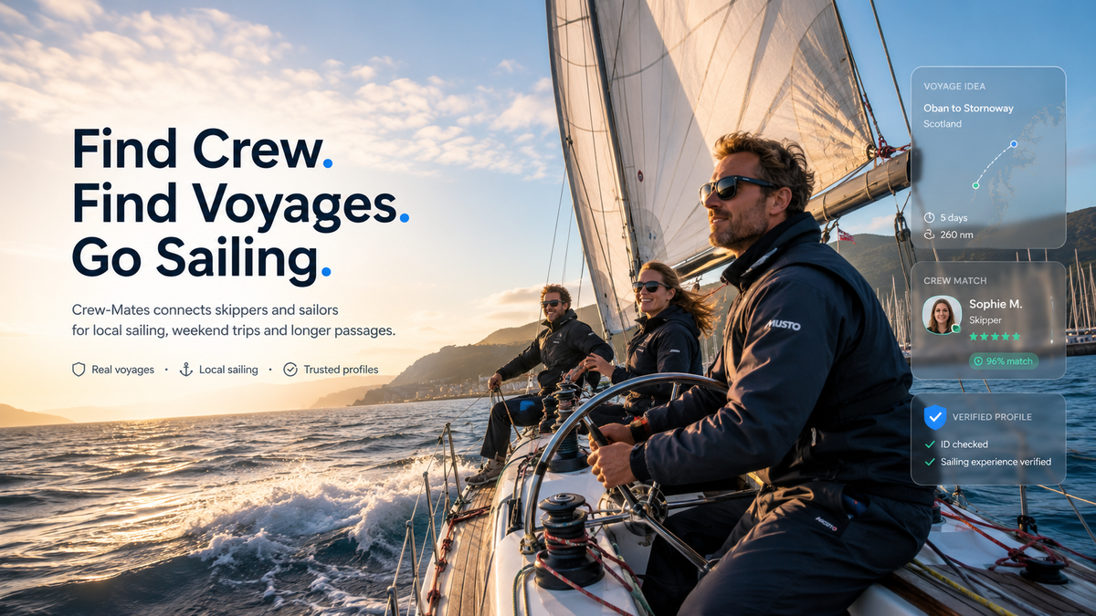 Crew-Mates Goes Mobile: Easier Crewing on the Go